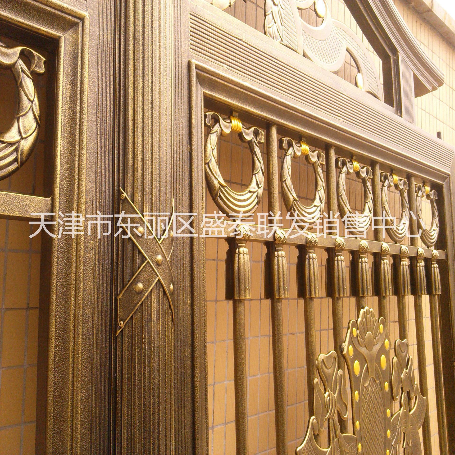 武清區(qū)鋁藝庭院大門廠家天津東海門