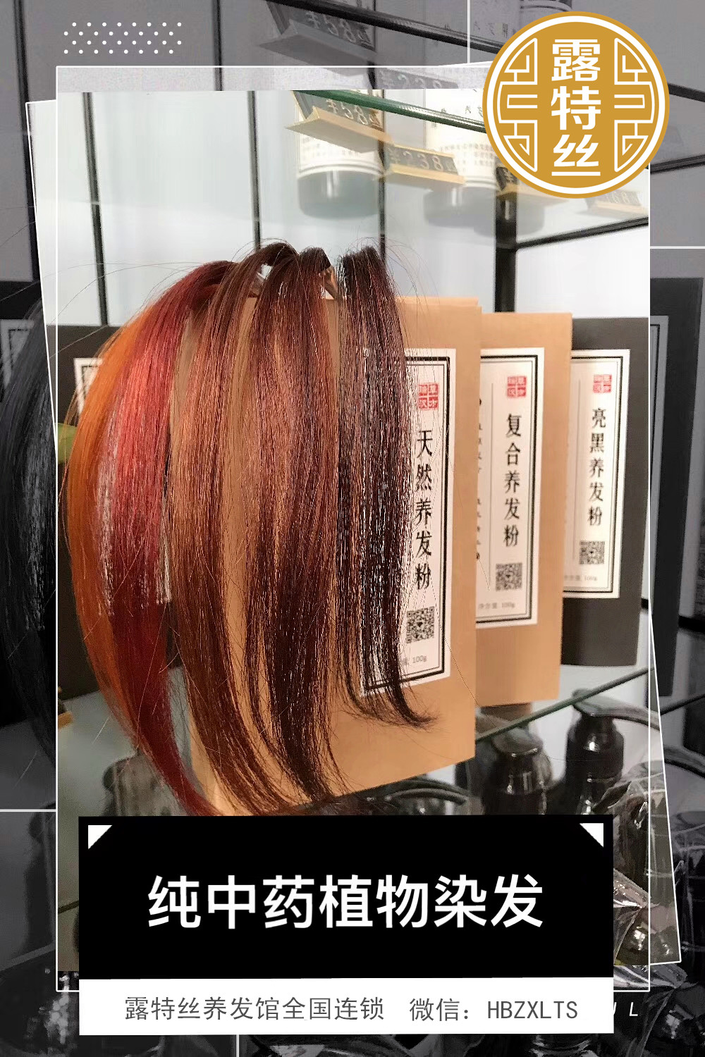 中藥染發(fā)圖片/中藥染發(fā)樣板圖 (1)