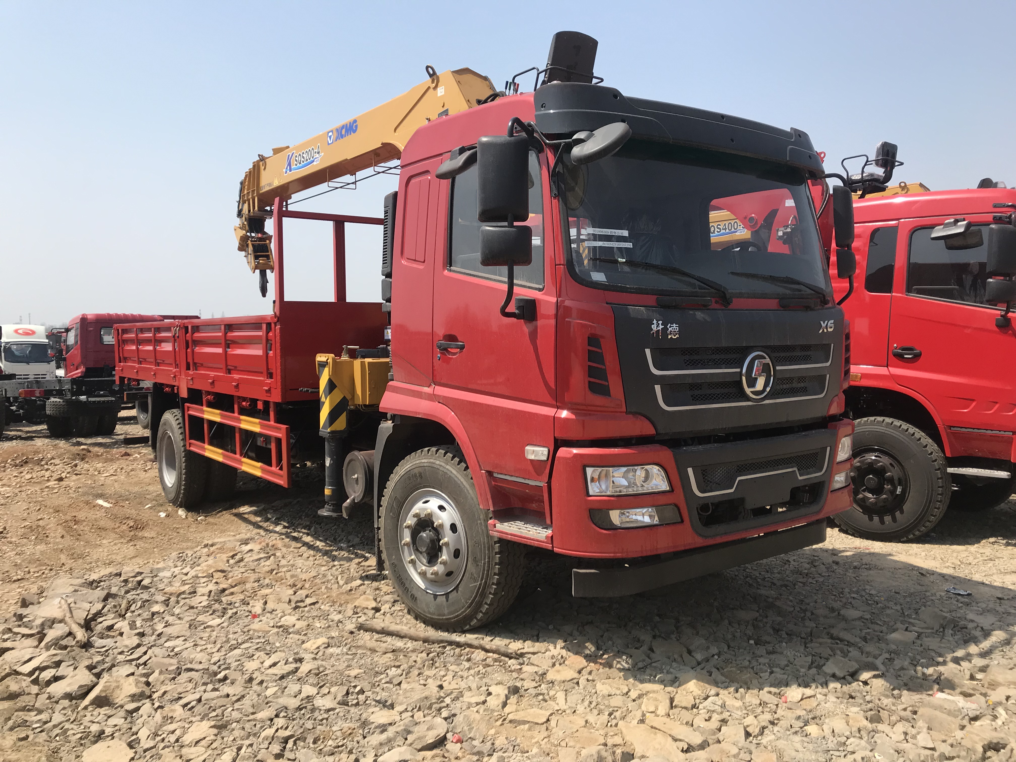 徐工8噸隨車吊，陜汽軒德單橋圖片/徐工8噸隨車吊，陜汽軒德單橋樣板圖 (2)