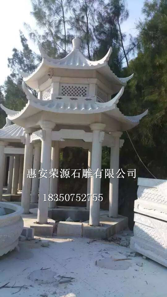 石雕亭子圖片/石雕亭子樣板圖 (4)