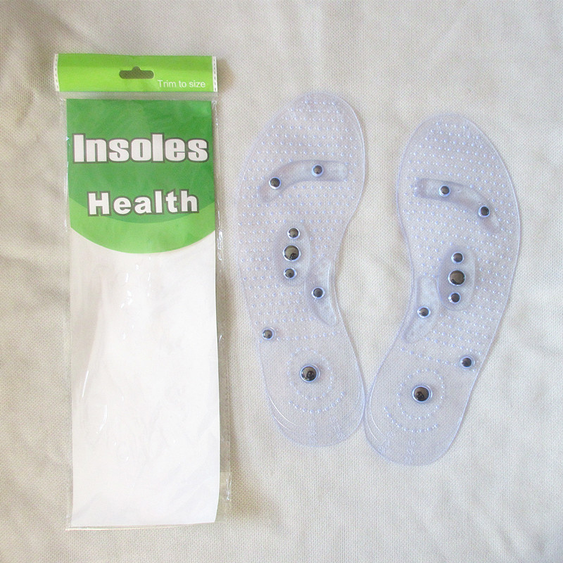 定制款透明磁石鞋墊 外貿(mào)透氣鞋墊