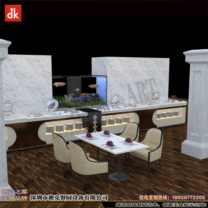 自助餐臺圖片/自助餐臺樣板圖 (3)