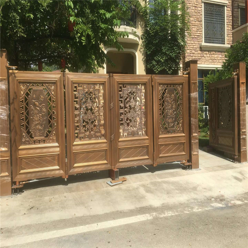 鋁藝門 豪華別墅大門圖片/鋁藝門 豪華別墅大門樣板圖 (3)