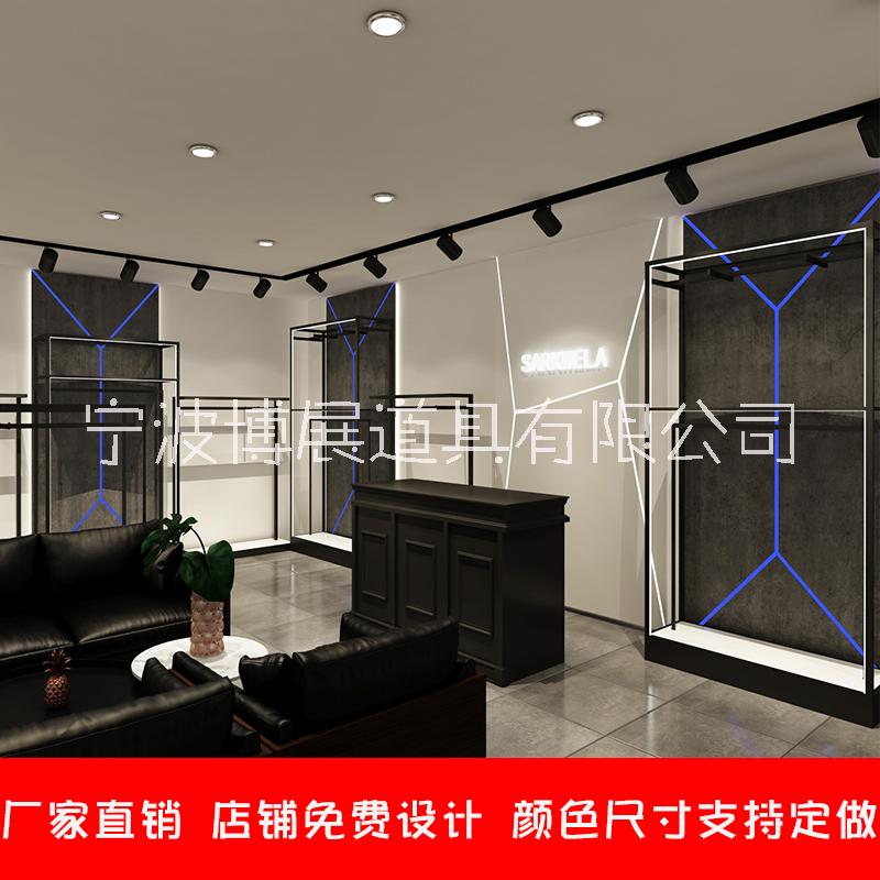 男裝店貨架廠家圖片