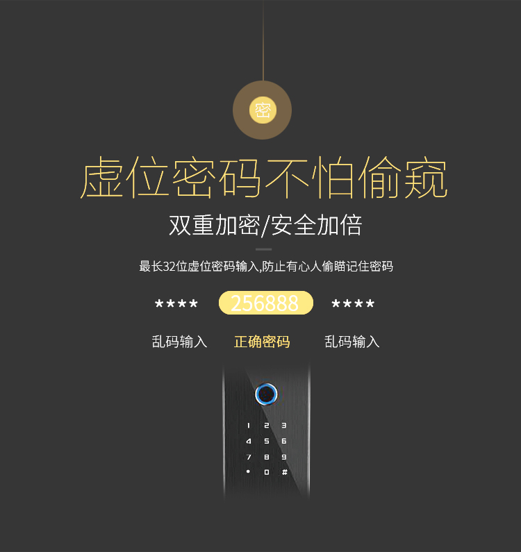智能指紋鎖圖片/智能指紋鎖樣板圖 (4)