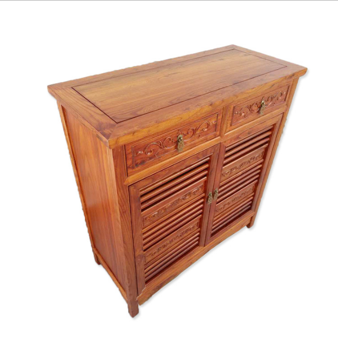 實木鞋柜圖片/實木鞋柜樣板圖 (2)