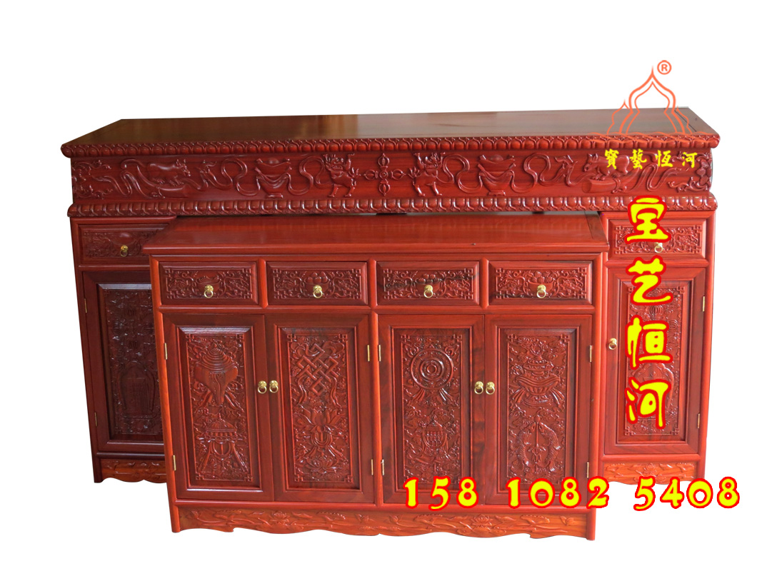 佛堂供桌圖片/佛堂供桌樣板圖 (2)