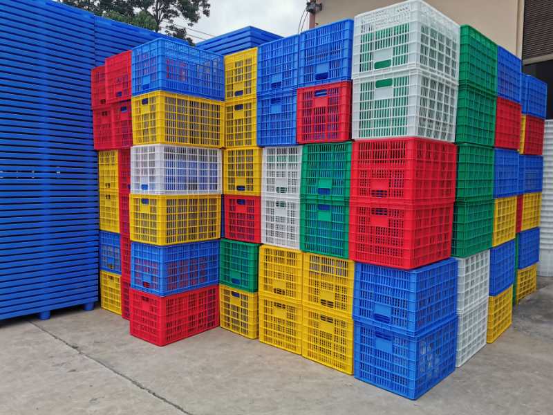 甘肅塑料周轉(zhuǎn)籮廠家直銷圖片