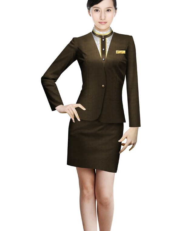 酒店女迎賓服圖片/酒店女迎賓服樣板圖 (4)