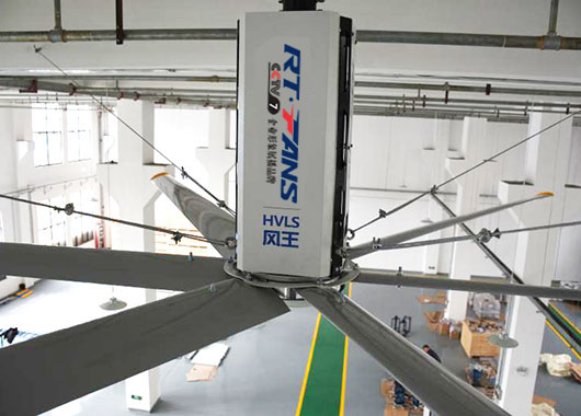 大型廠房車間通風(fēng)降溫方案圖片