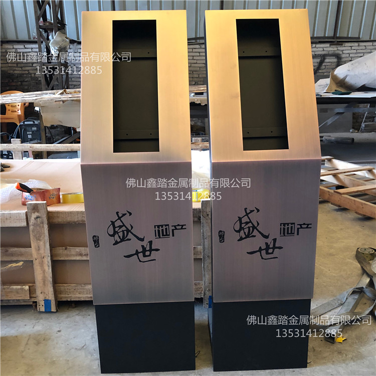 不銹鋼門口機(jī)立柱圖片/不銹鋼門口機(jī)立柱樣板圖 (3)