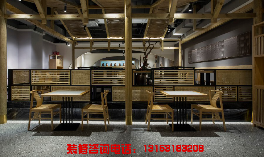 臨沂特色酸菜魚(yú)店裝修裝飾設(shè)計(jì)施工圖片