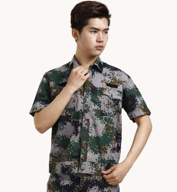 軍訓(xùn)迷彩服圖片/軍訓(xùn)迷彩服樣板圖 (3)