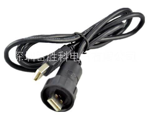 USB防水連接器 插頭插座圖片/USB防水連接器 插頭插座樣板圖 (4)