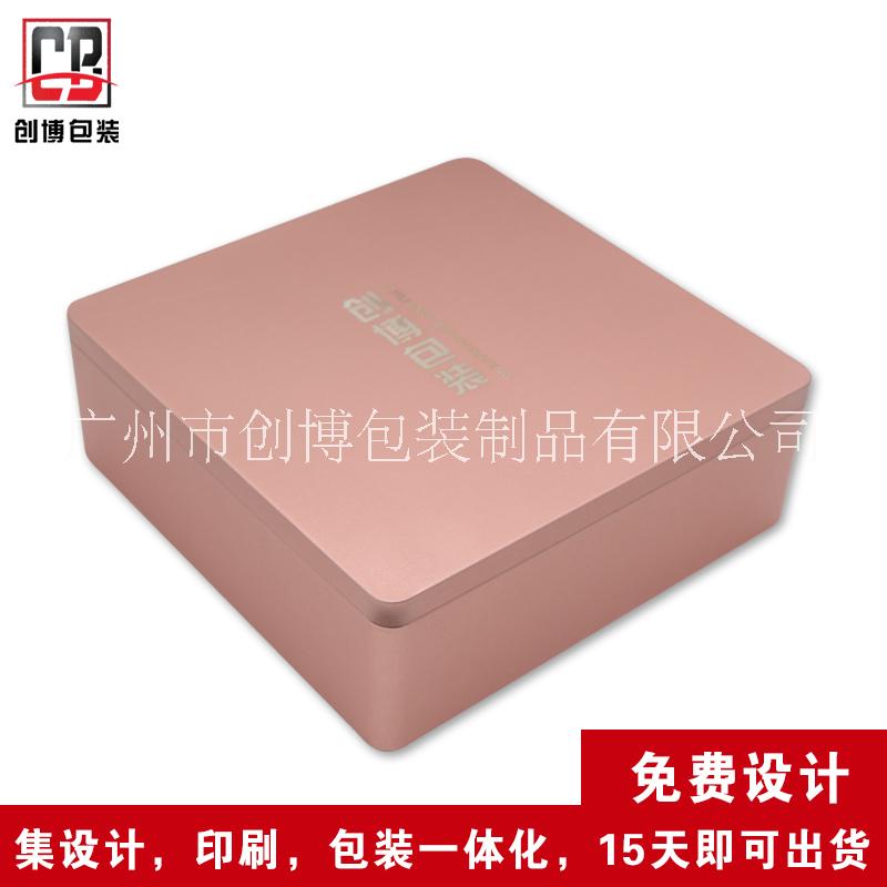 定制方形茶葉鐵盒廠家,公版正方形茶葉馬口鐵盒包裝加工