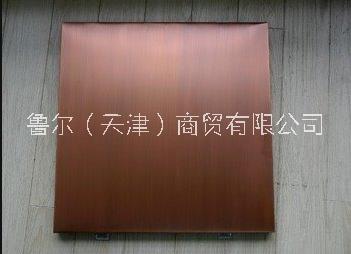 北京山東上海拉絲無指紋鍍銅板定制圖片