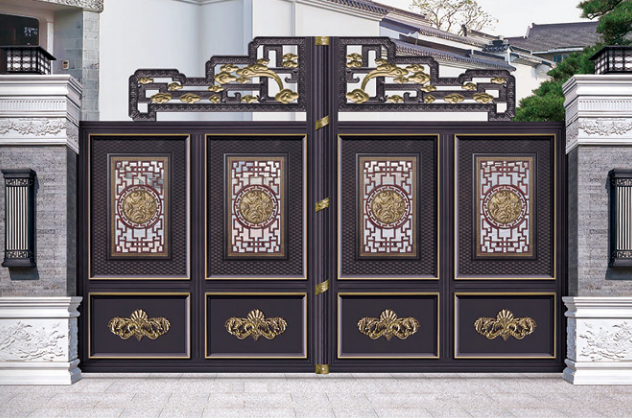 別墅庭院門圖片/別墅庭院門樣板圖 (4)