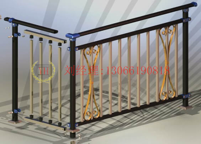 東莞鋅鋼陽臺護(hù)欄東莞新型陽臺護(hù)欄圖片