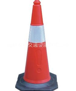 濰坊PE橡膠底座路錐警示錐防撞錐