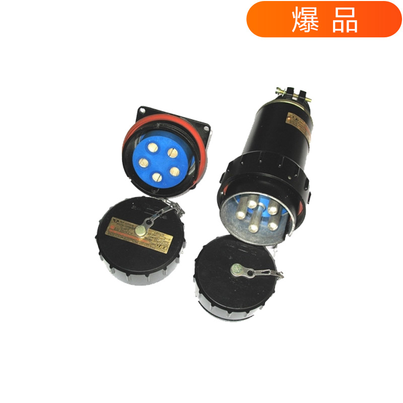 無火花型防爆三相五極插頭插座圖片/無火花型防爆三相五極插頭插座樣板圖 (2)