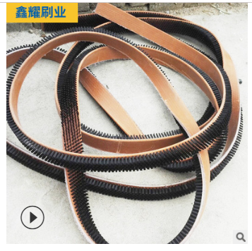 優(yōu)質(zhì)環(huán)形毛刷價(jià)格 皮帶毛刷生產(chǎn)廠家 專業(yè)定做皮帶輸送刷