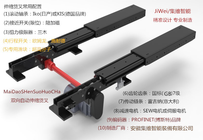 集維系列立體庫堆垛機(jī)取料機(jī)構(gòu) 集維智能倉儲立體庫堆垛機(jī)取料機(jī)構(gòu)