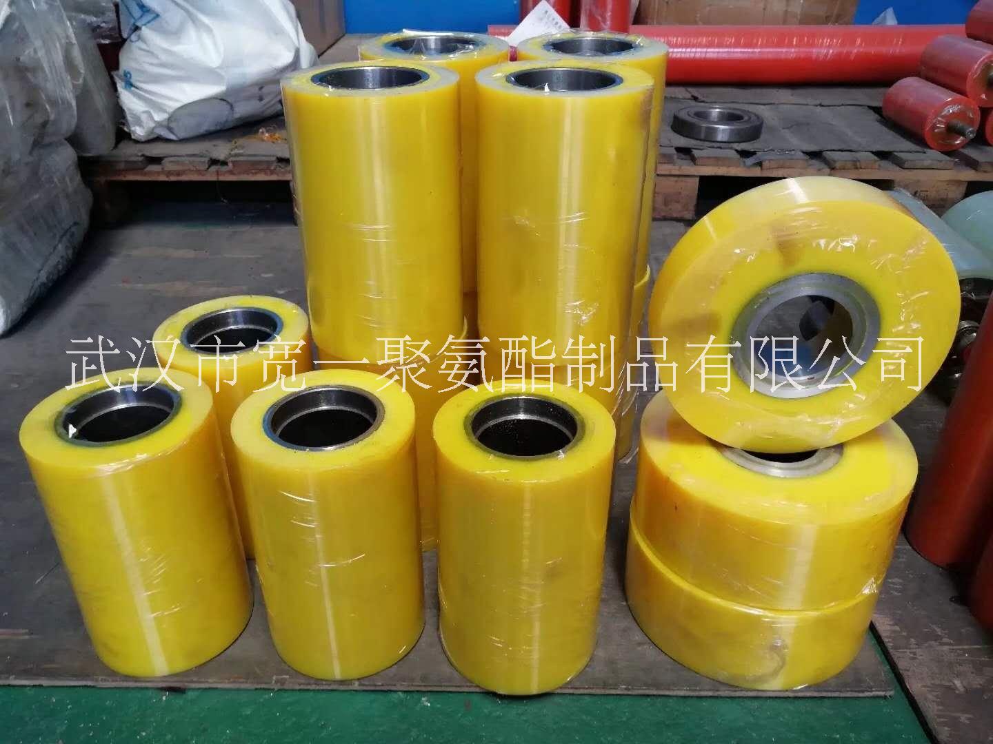 湖北十堰聚氨酯膠輪加工定做 十堰聚氨酯滾輪包膠 聚氨酯膠輪加工包膠