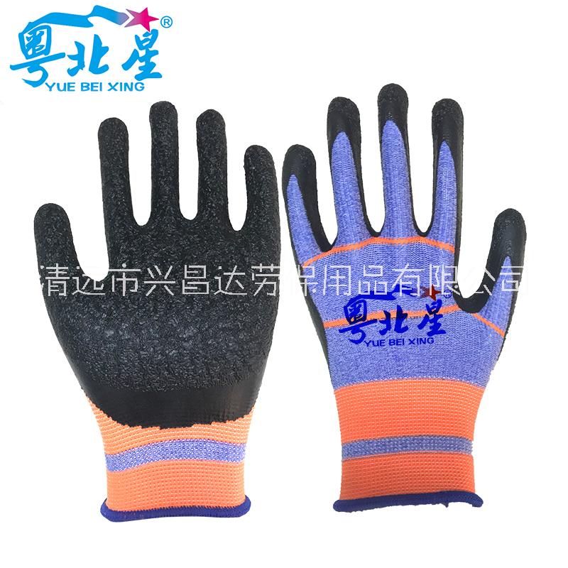 粵北星耐磨勞保手套圖片