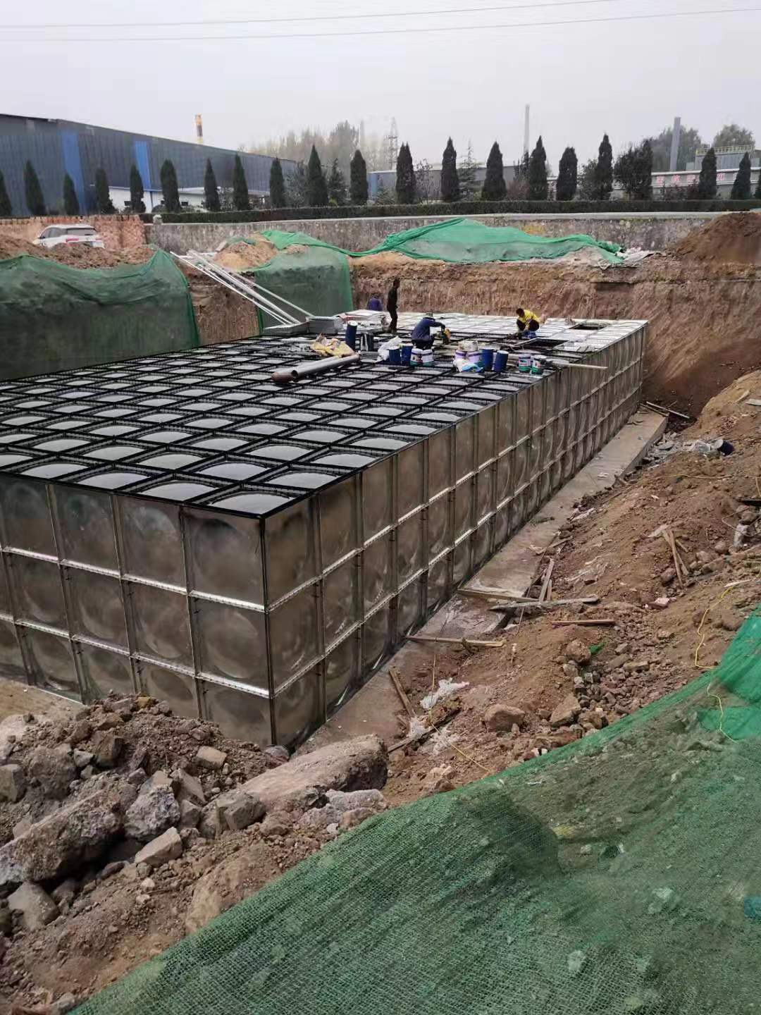地埋式消防泵房圖片/地埋式消防泵房樣板圖 (2)