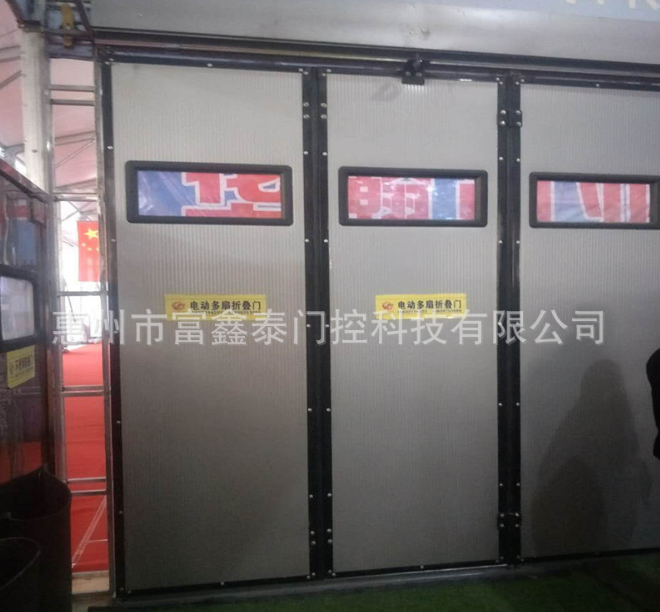 彩鋼工業(yè)門報價，批發(fā)，供應(yīng)商，生產(chǎn)廠家【惠州市富鑫泰門控科技有限公司】