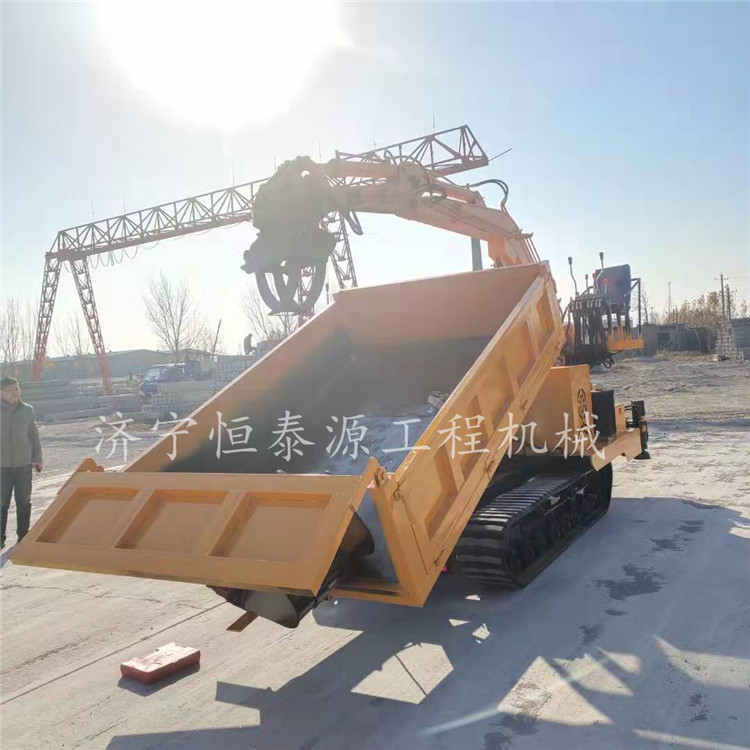 履帶抓木機(jī)圖片