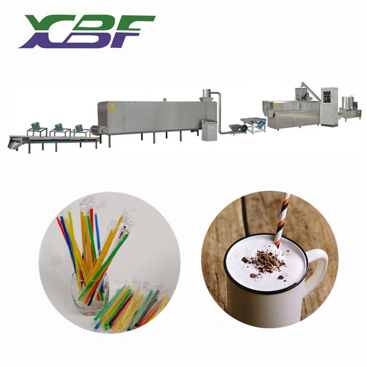 鑫貝發(fā)新品供應(yīng)韓國(guó)大米吸管生產(chǎn)線  可食用大米吸管設(shè)備