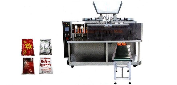 廣東雙給袋醬料水平式自動包裝機直銷 廣東雙給袋醬料水平式自動包裝機價格 廣東雙給袋醬料水平式自動包裝機廠家定做