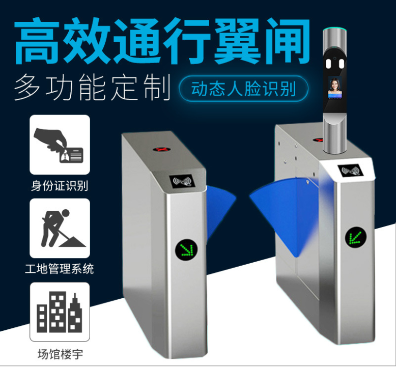 人臉識別翼閘圖片/人臉識別翼閘樣板圖 (3)