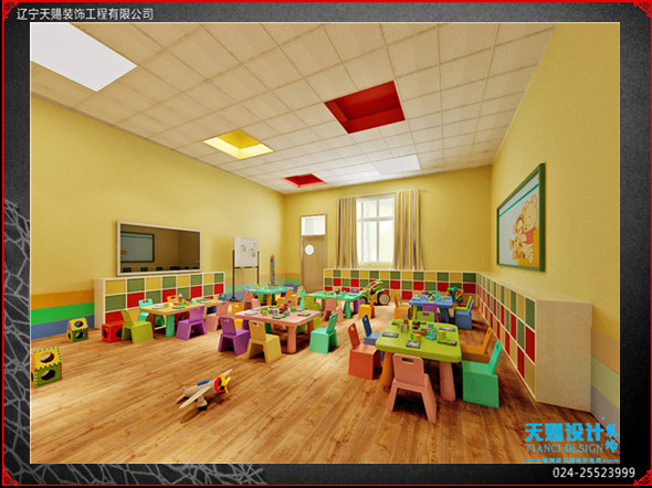 幼兒園裝修圖片/幼兒園裝修樣板圖 (4)