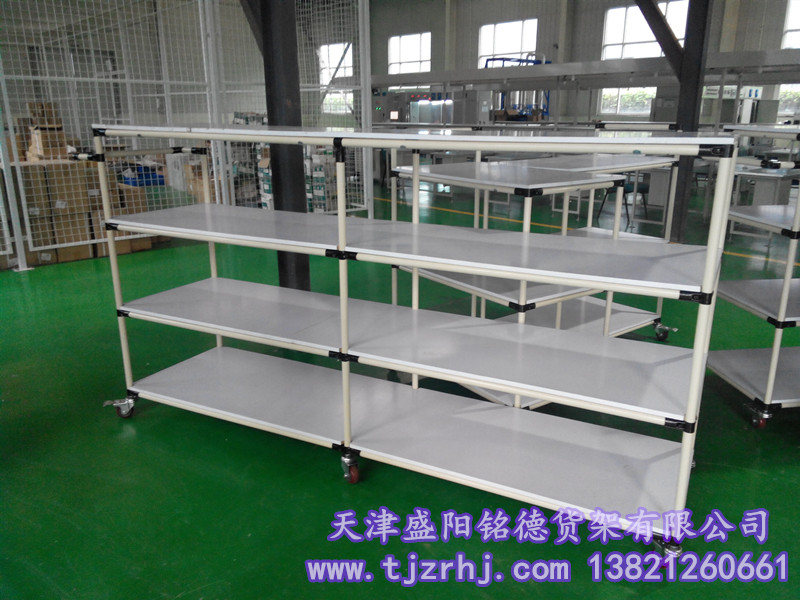 線棒周轉(zhuǎn)車線棒貨架線棒工作臺線棒流利條貨架工廠揀貨車小推車天津線棒貨架廠