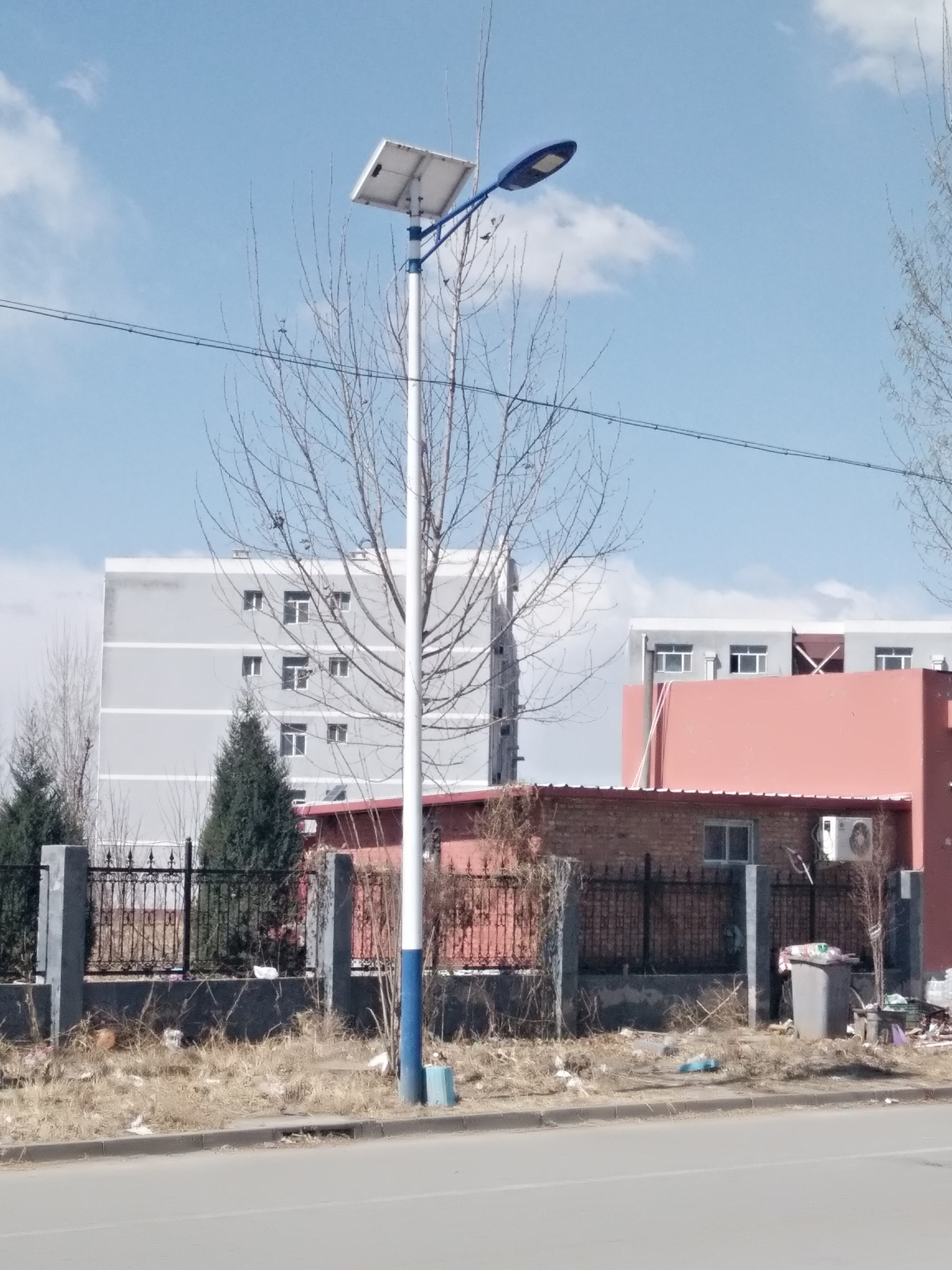 單臂太陽能路燈圖片/單臂太陽能路燈樣板圖 (2)