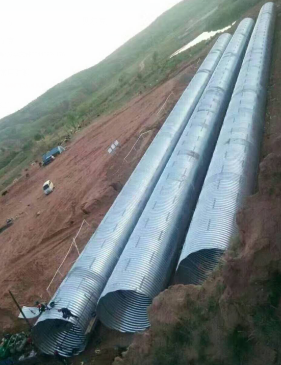 金屬波紋涵管單價(jià)  橋梁波紋鋼管 熱鍍鋅波紋涵管批發(fā)