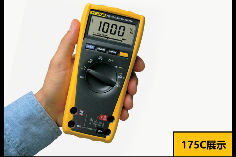 福禄克 Fluke175C万用表 福禄克 Fluke 175C 通用真有效值全自动多功能万用表厂家直销，全国包邮图片