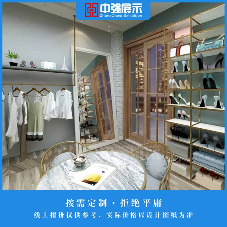 女裝店展示柜圖片/女裝店展示柜樣板圖 (1)