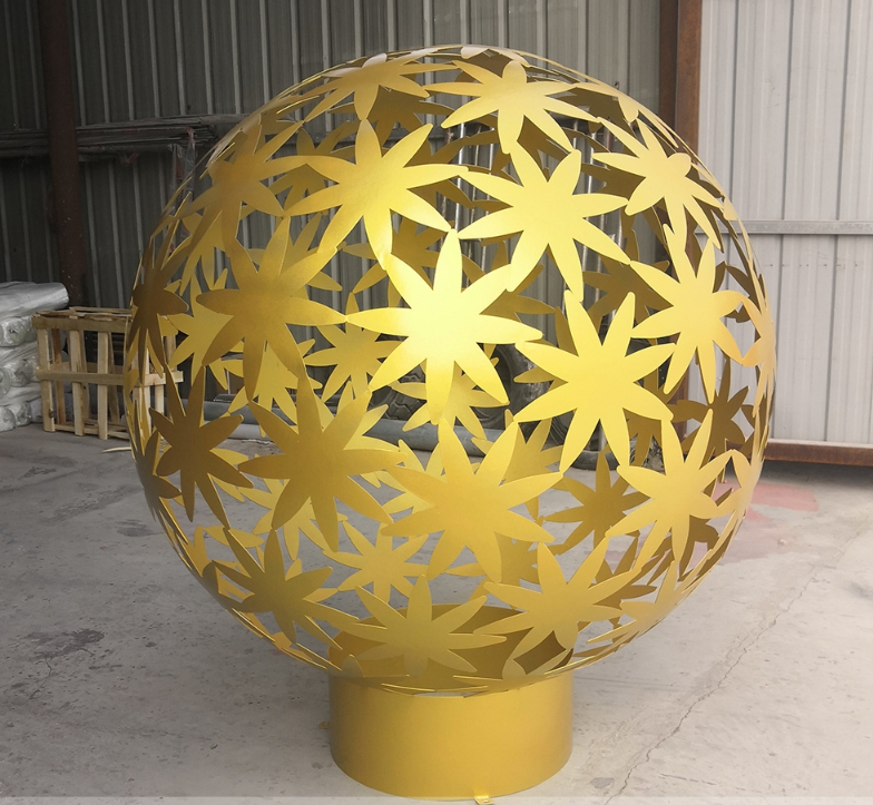 圓球星星雕塑圖片/圓球星星雕塑樣板圖 (4)