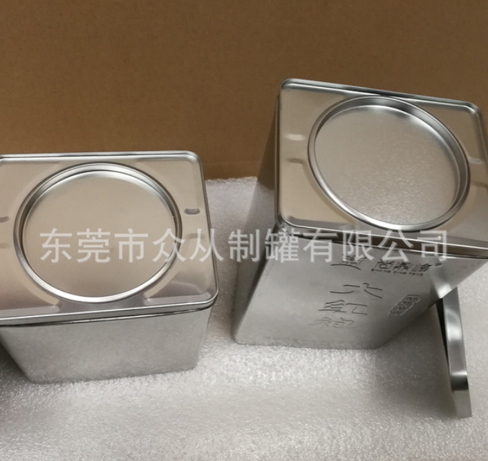 磨砂鐵光油大茶葉罐金屬罐 內(nèi)塞蓋茶葉罐 通版鐵罐 凹凸LOGO