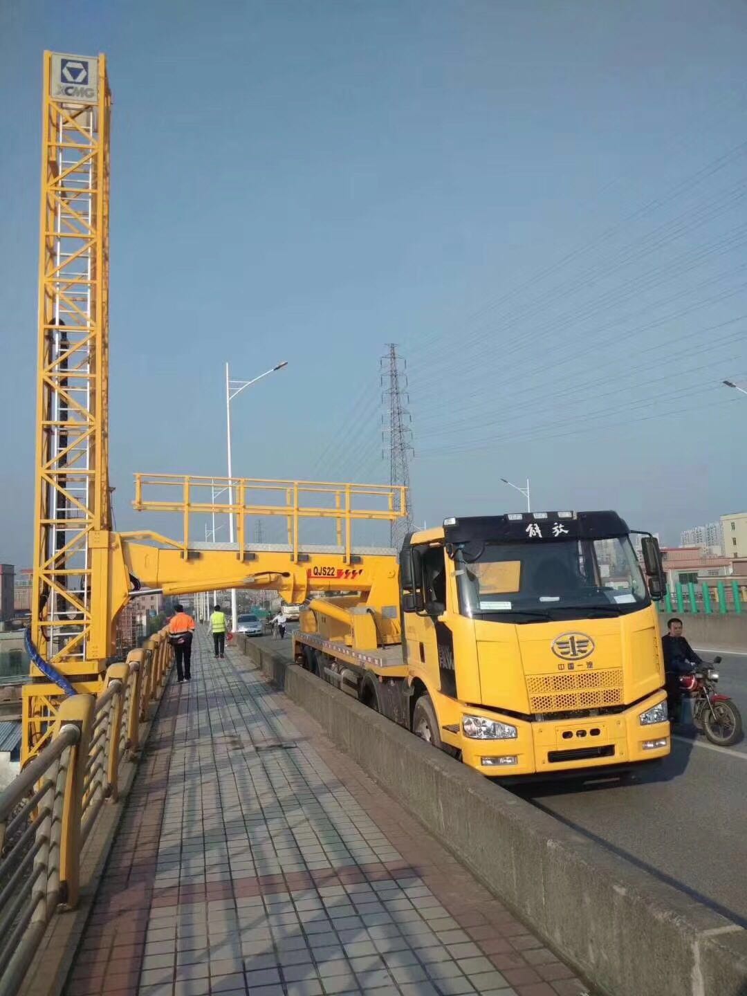 橋梁檢測車，橋檢車出租圖片