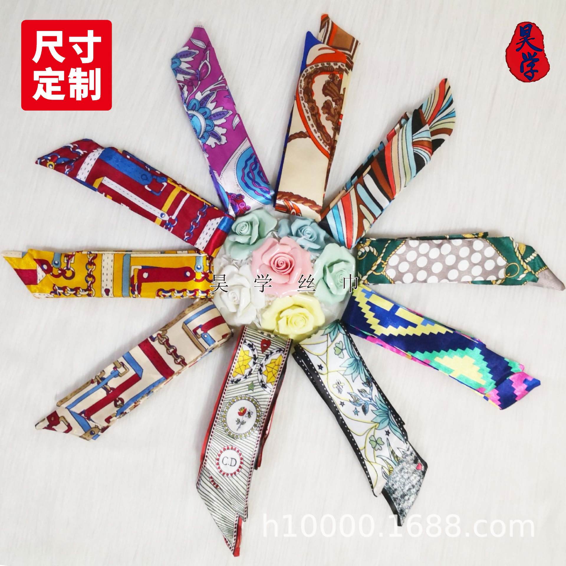 綁包絲巾供應(yīng) 包包上為什么要系絲巾?包包上的絲巾怎么系?
