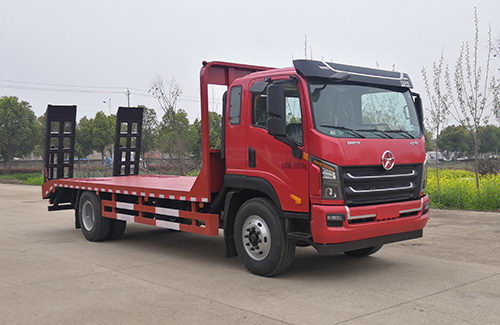 大運平板運輸車 國六挖機平板運輸車多少錢