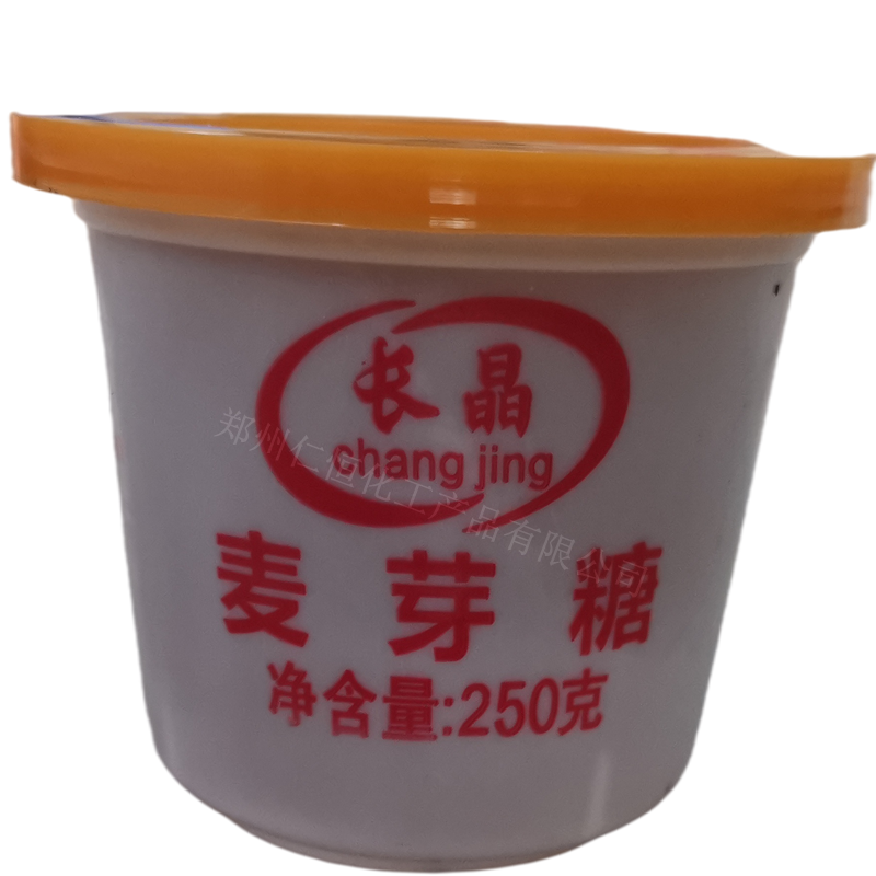 长晶麦芽糖 食品级 甜味剂 麦芽糖金黄色 250g*40盒/箱 1瓶起订图片