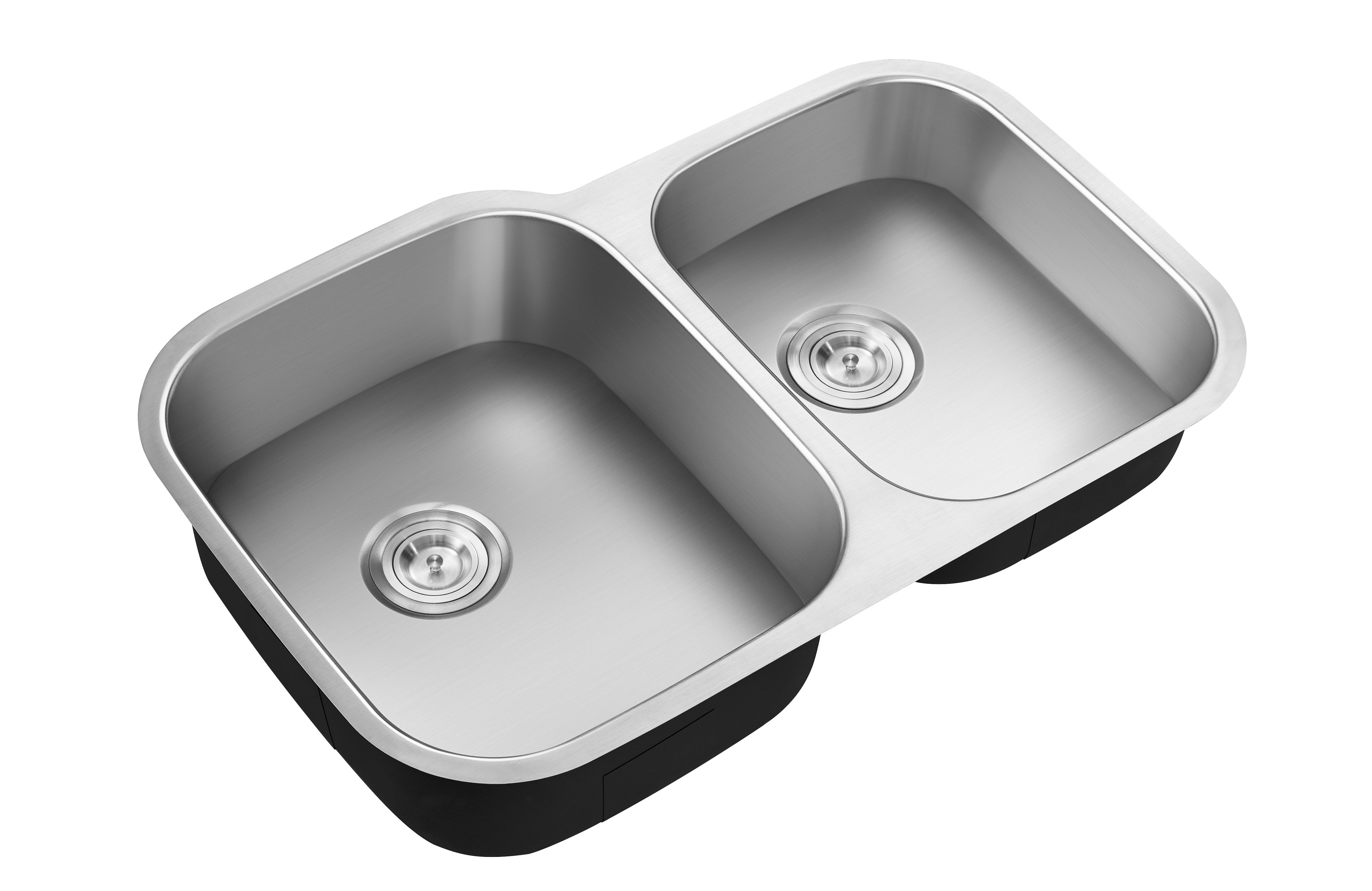 不銹鋼水槽子母盆雙槽圖片