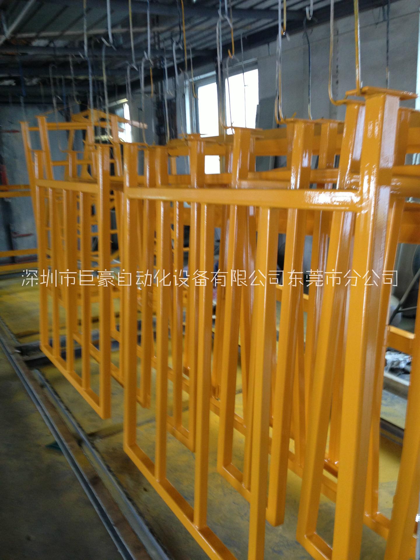 護(hù)欄噴粉噴塑生產(chǎn)線圖片/護(hù)欄噴粉噴塑生產(chǎn)線樣板圖 (1)