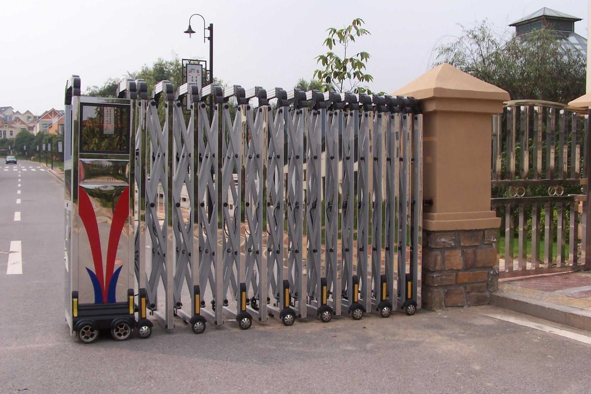 伸縮門圖片/伸縮門樣板圖 (4)