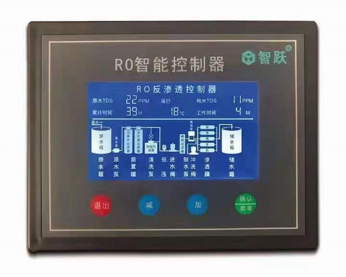 新款4.3寸按键屏反渗透控制器图片